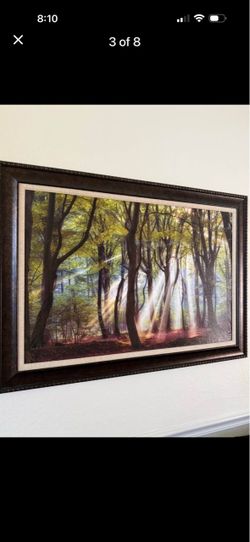 Various canvas wall art painting wood frames