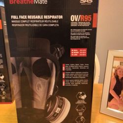 Breathemate Full Face Reusable Respirator SAS