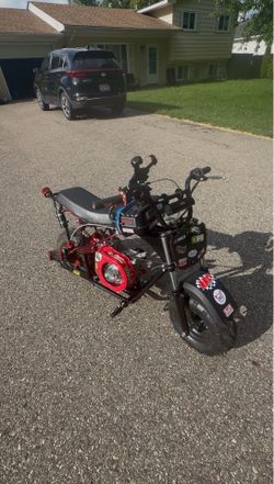 WORKING ON MINI BIKES