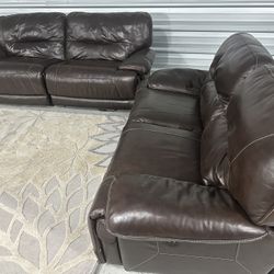Power Reclining Couch And Loveseat