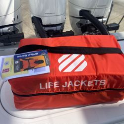 New Universal Type II Life Jackets 3 Pack In Case
