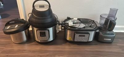 Instant Pot, Air Fryer, Slow Cooker, Food Processed, Nutrition Scale