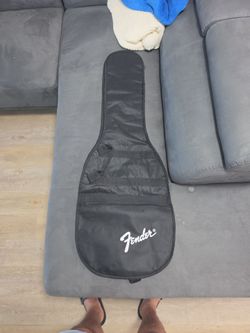 Like New - Fender Gig Bag - Black Padded Soft Case for Guitar