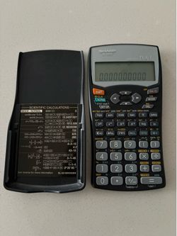 Sharp EL-531W Scientific Calculator Black EC