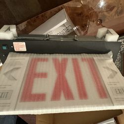 Commercial Exit Sign