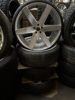 24 Inch Strada Wheels Tires And Sensors 