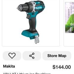 Makita
18V LXT Lithium-Ion Brushless Cordless 1/2 in. Driver-Drill (Tool Only)