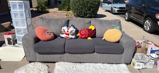 3 seater Grey couch