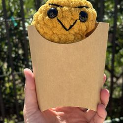 Emotional Support Nugget Handmade 🧶 Crochet 🧶 Plushie 