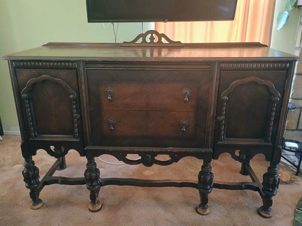 Antique Buffet or Antique Dining Table 