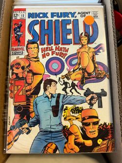 Nick Fury Agent of Shield 12 marvel comic book