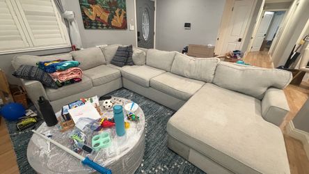 Beige 3-Piece Sectional — $200 (La Mirada)