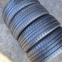 225/60r18 Yokohama Tires Con 80% De Vida Las 4
