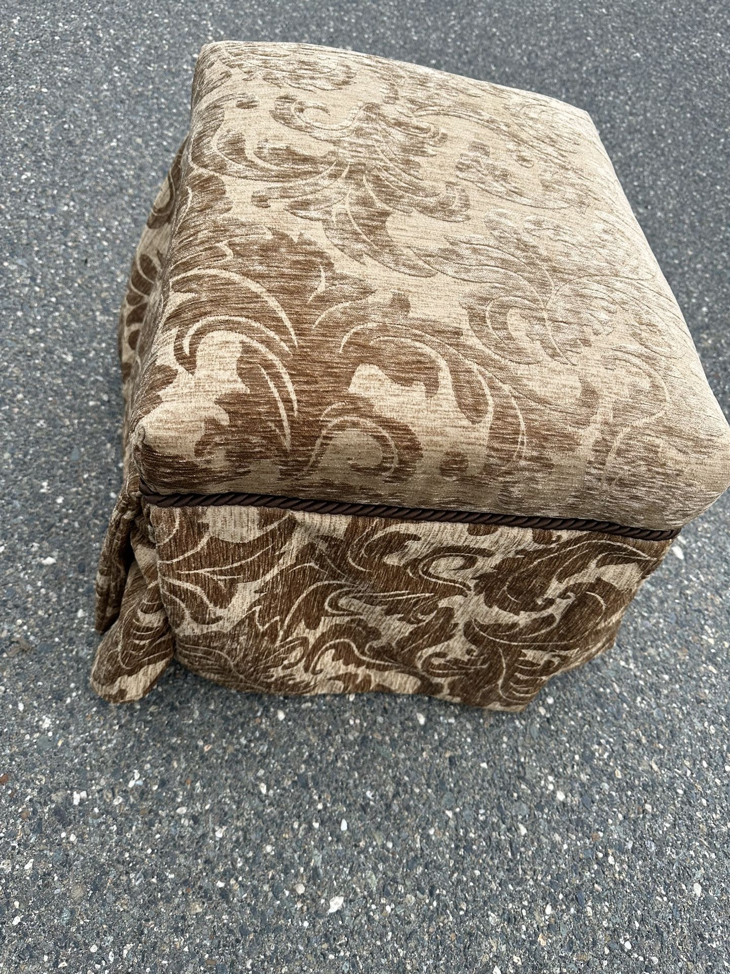 Gold Footstool