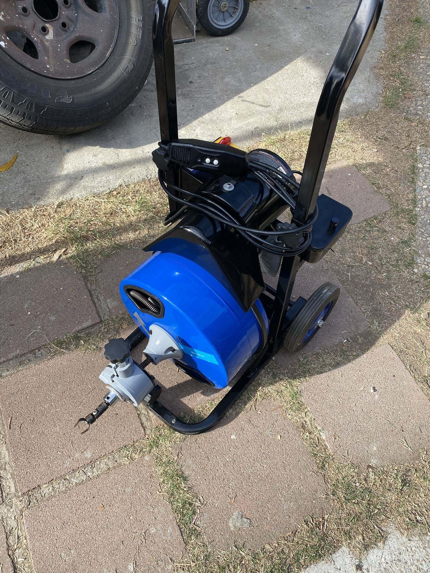 Hydrostar Sewer Pipe Electric Drain Cleaner Snake
