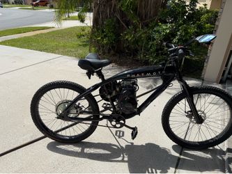 Electric bike- gas - phatmoto