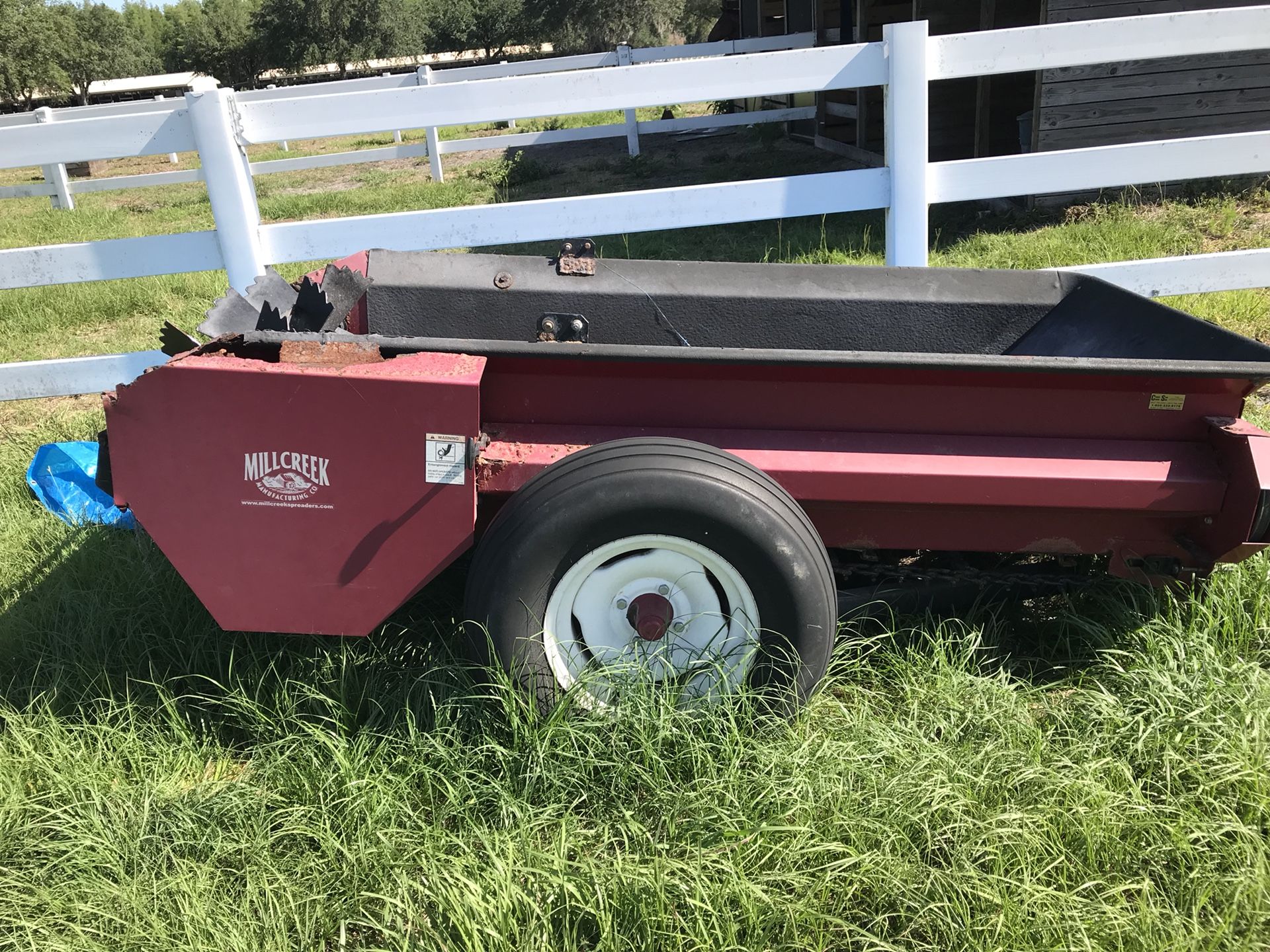 Millcreek manure spreader for Sale in Odessa, FL OfferUp
