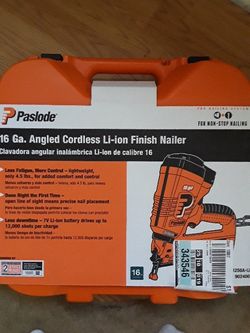 New Passlode finish nailer