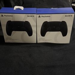 New Two PS5 PlayStation DualSense® Wireless Controller - Midnight Black