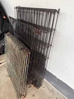 Metal corrals/fence