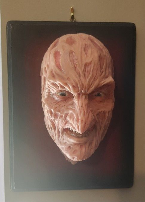Freddy Krueger Resin Wall Display Bust