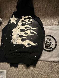 HellStar Path to Glory Punk Vintage Heavyweight Fleece Hoodie - New-Large