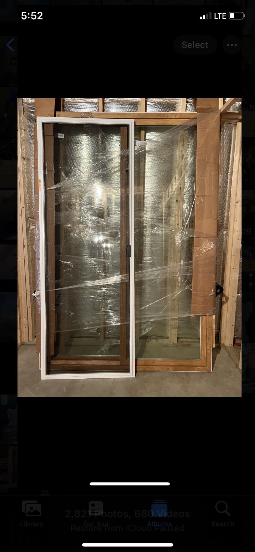 Exterior/Oudoor Sliding door *more Info In Description*