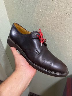 HESCHUNG Leather Crocus Derby Oxford Shoes Sz 10 Brown “