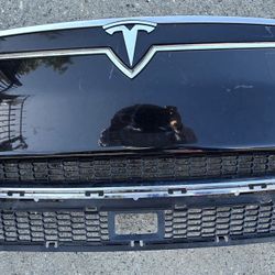 2012 2013 2014 2015 TESLA MODEL S FRONT BUMPER GRILL GRILLE 