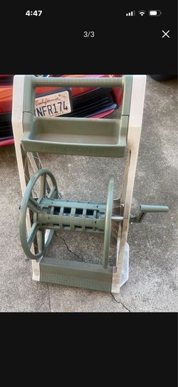 Reel and garden hose