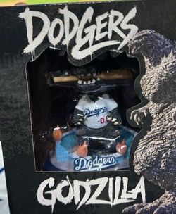 Godzilla bobble head Dodgers