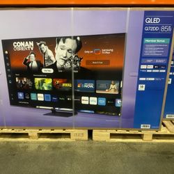 85" Screen QLED By Samsung 2024 Model. 1 Year Warranty