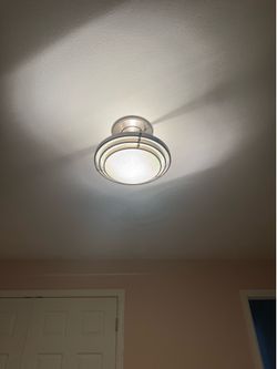 Flush mount ceiling light fixture ($50 OBO)