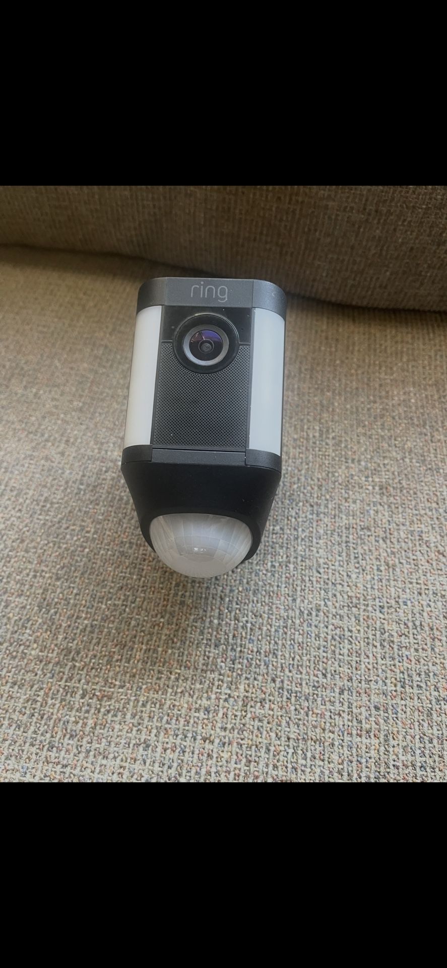 Ring Spotlight Battery Camera Great Shape Used Sparingly 