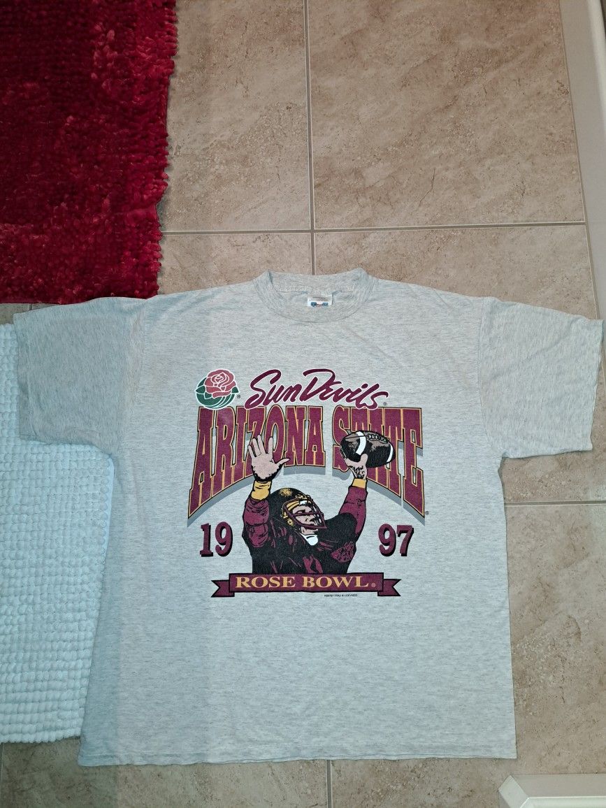 Vintage Sun Devils Arizona State Rose Bowl T-shirt 1997