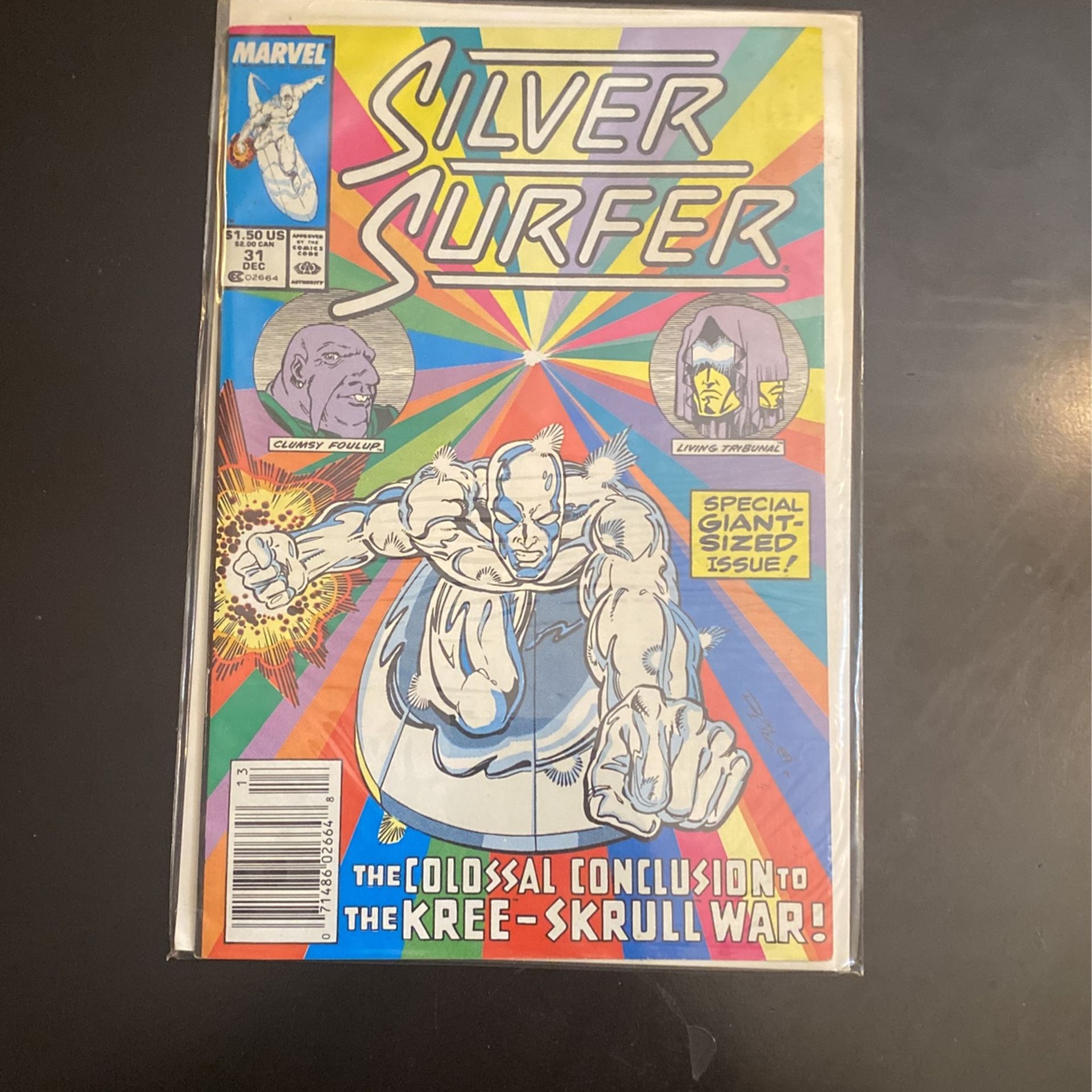 Silver Surfer Comic Book