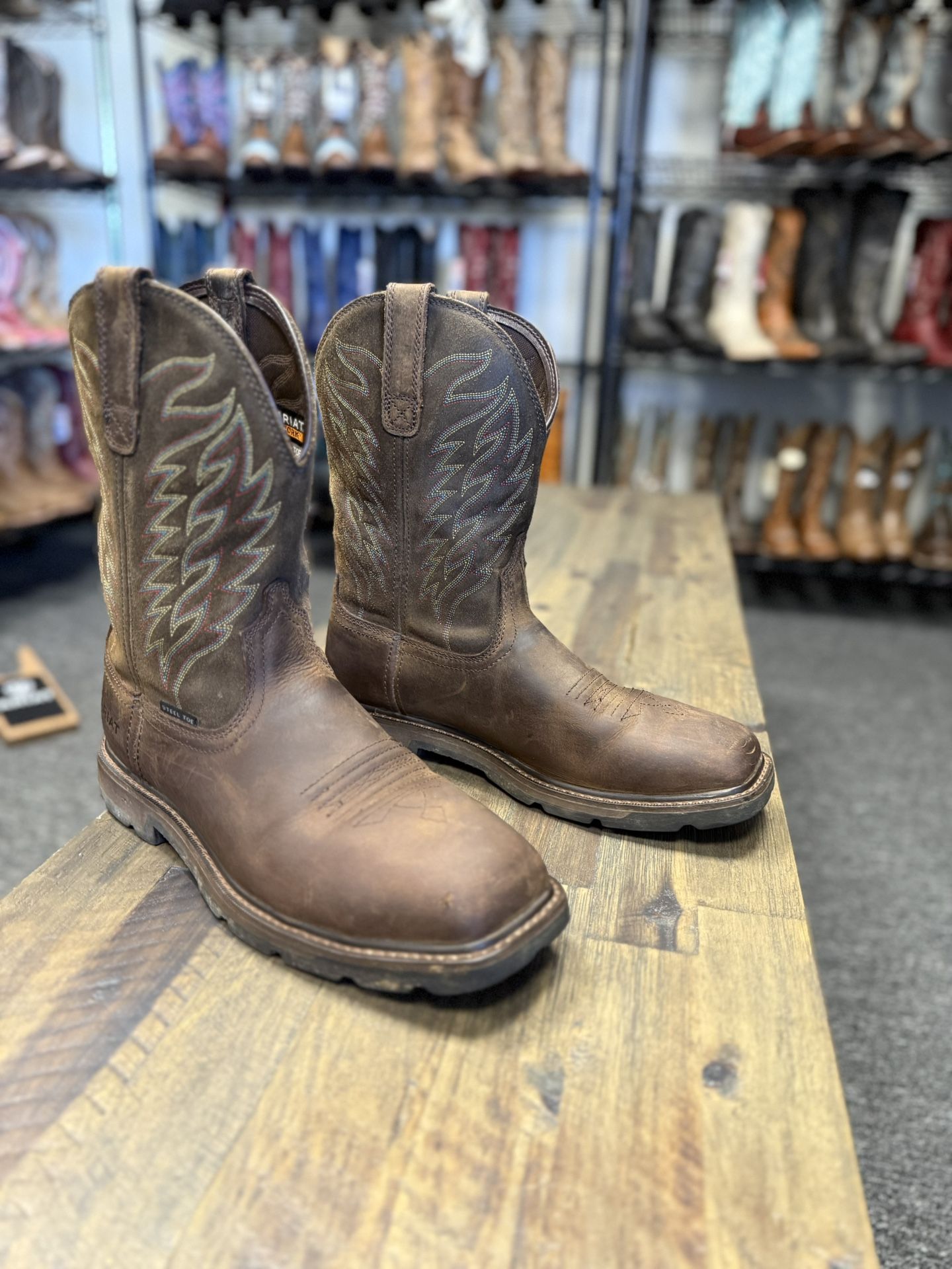 Ariat Groundbreaker Work Boot Steel Toe Size 10.5