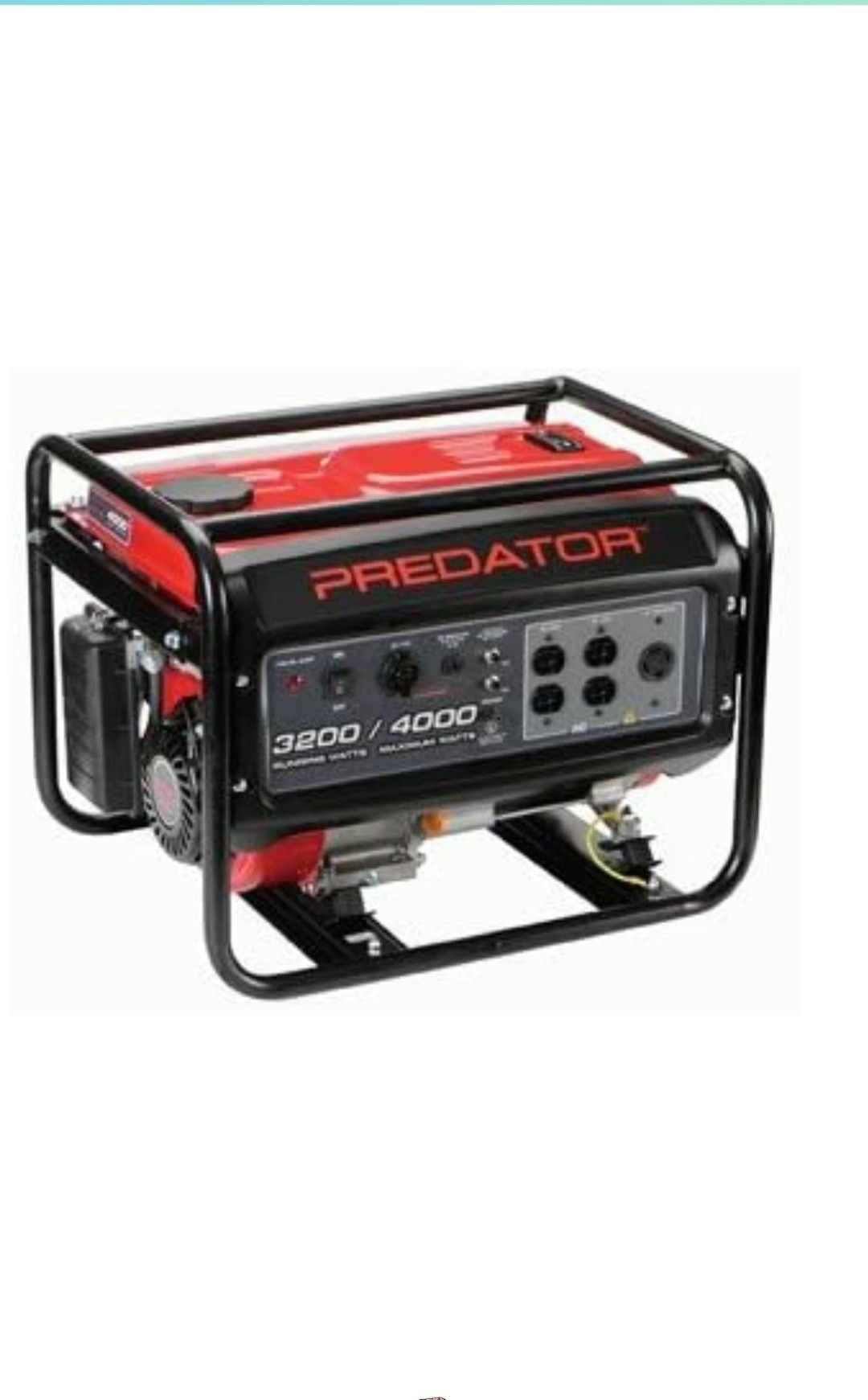 Predator portable generator 4000 watts