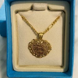 “Daddy’s Girl” Necklace And Charm