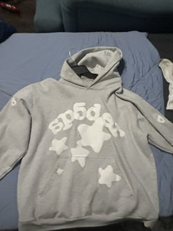 Grey Spider Hoodie