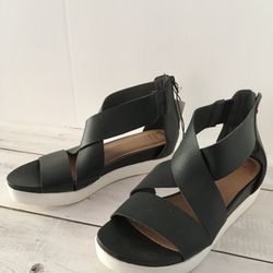 Black Sandals, Size 8 1/2