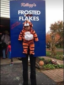 Award Winning! Tony the Tiger Kellogg’s adult and baby Halloween Costume!