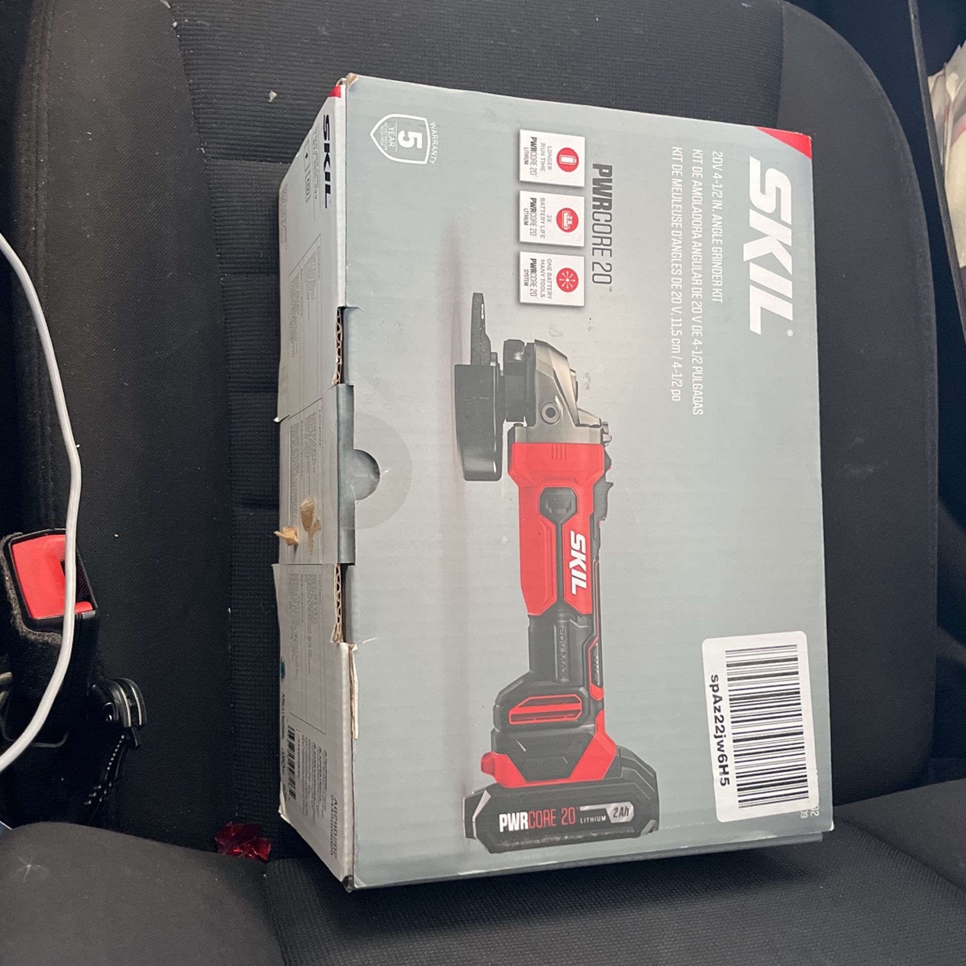 SKIL 20V 4-1/2 in. Angle Grinder Kit