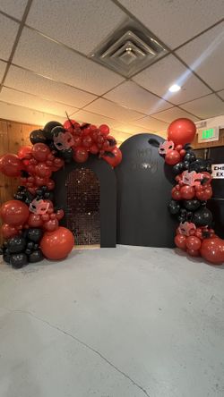 Masquerade Theme Backdrop 