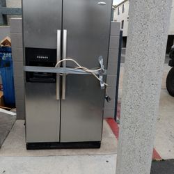 Stainless Steel Whirlpool Firdge