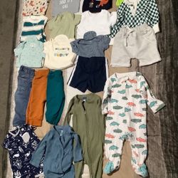 Baby Boy Clothes Size 6-9 Months