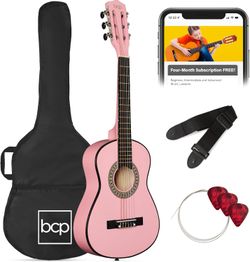 Kids Pink Guitar