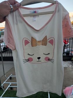 Cat shirt size 12