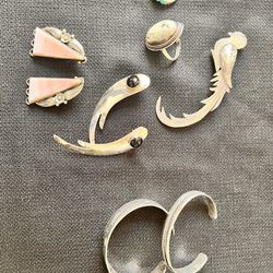 Miscellaneous Silver Jewelry 
