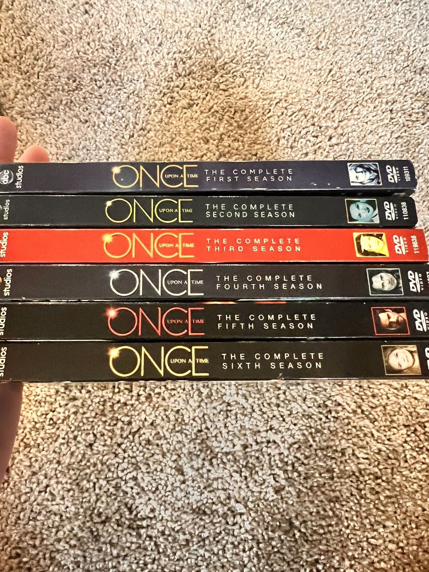 Once Upon A Time Season 1-6 DVDs 
